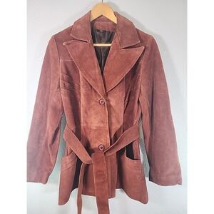 Women's Brown Suede Jacket